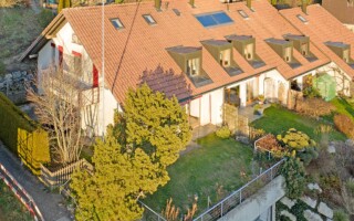 Einfamilienhaus Grossaffoltern Bild eines Einfamilienhauses in Grossaffoltern.