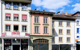 Bild von Mehrfamilienhäusern in Biel.