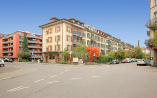 Mehrfamilienhaus Länggasse in Stadt Bern Mehrfamilienhaus im Quartier Länggasse in der Stadt Bern.